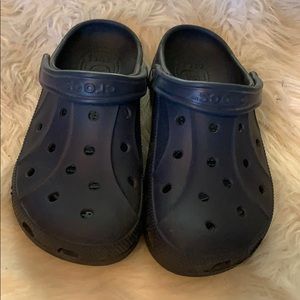 Navy Crocs